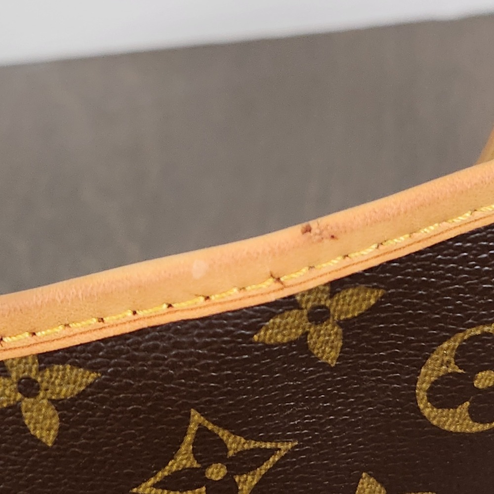 COA Louis Vuitton Monogram Batignolles Horizontal Bucket Tote Bag Brown Purse - Picture 12 of 16